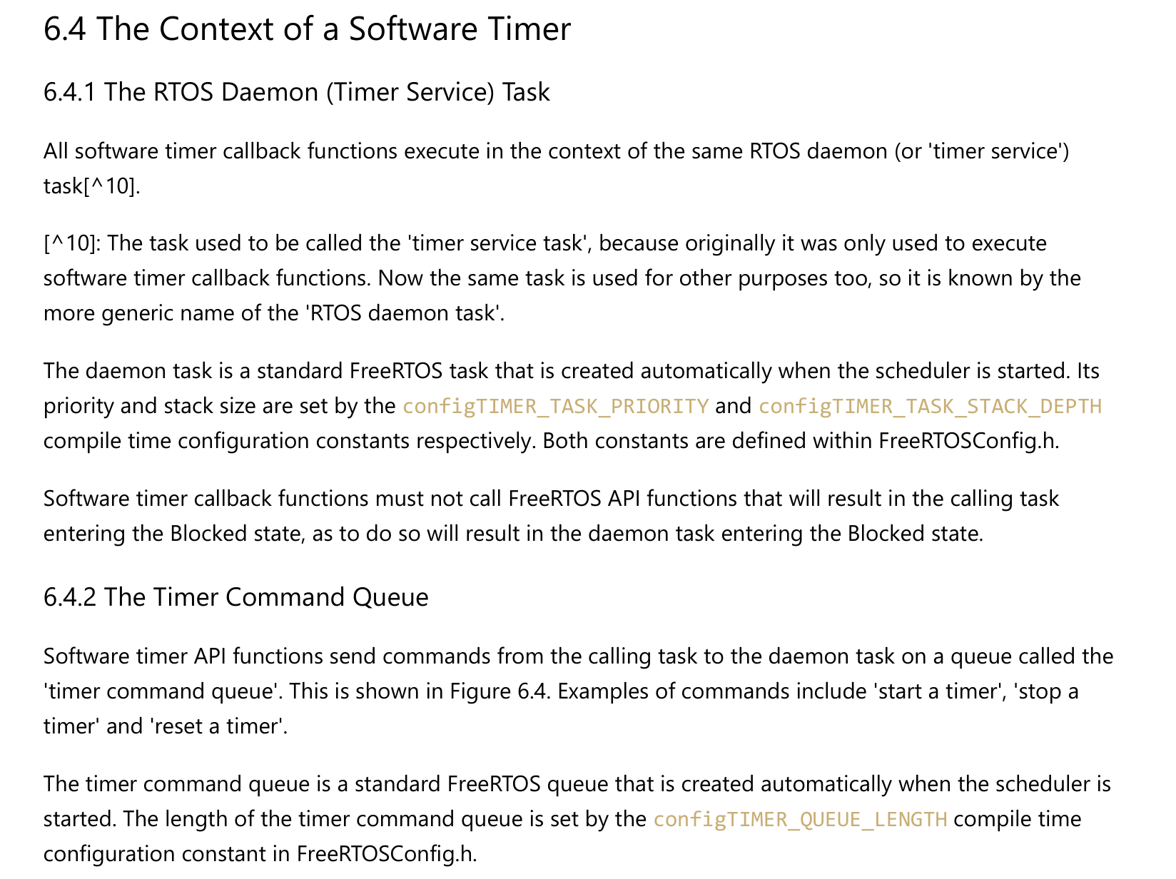 Mastering the FreeRTOS Real Time Kernel - A Hands On Tutorial Guide