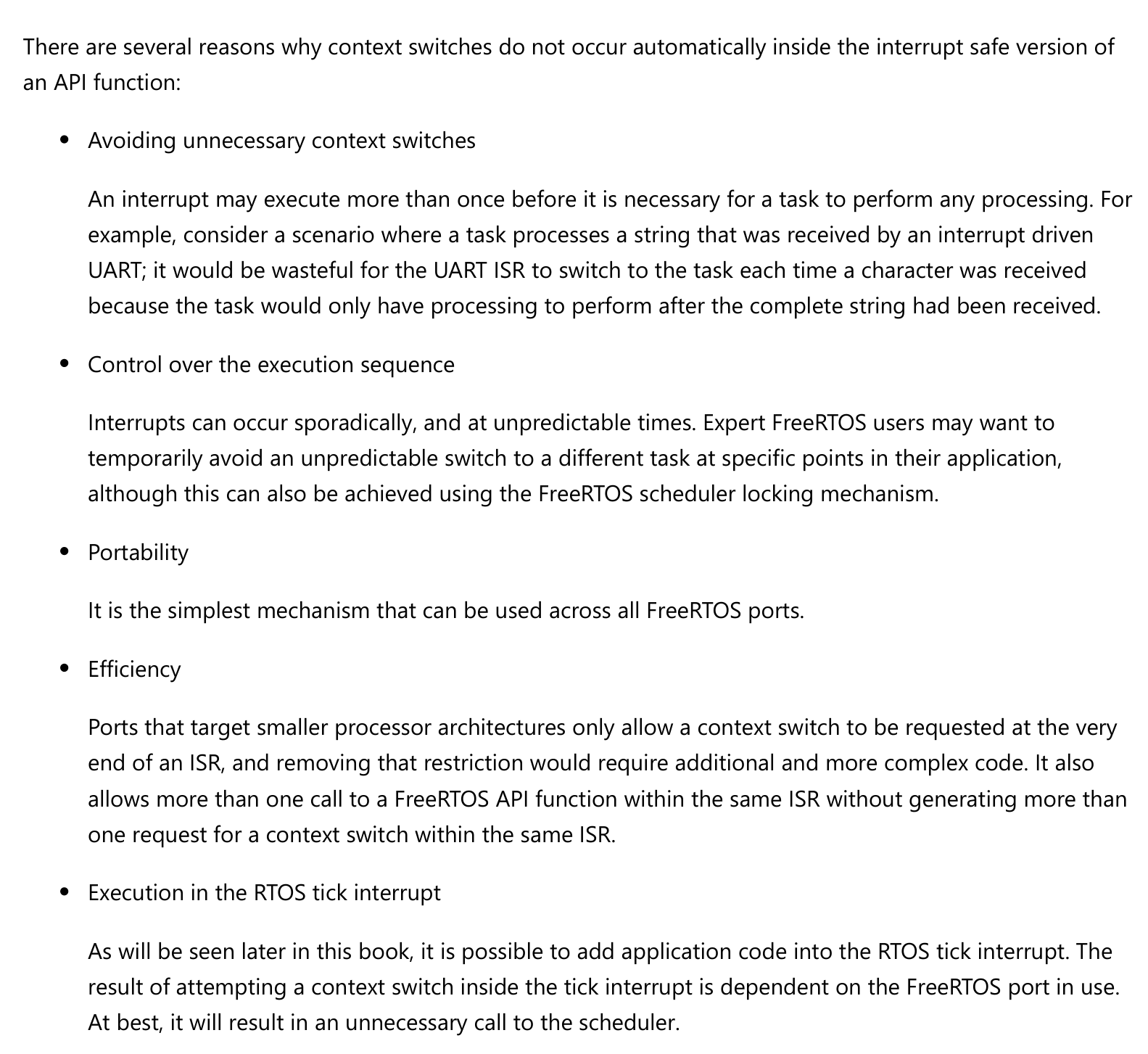 Mastering the FreeRTOS Real Time Kernel - A Hands On Tutorial Guide